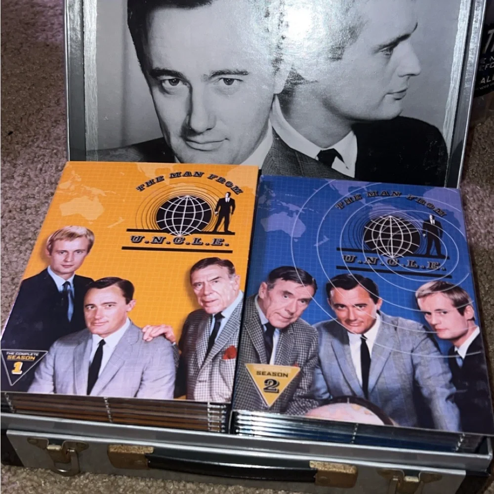 The Man From U.N.C.L.E. Complete Series Box Set - Gray and Black